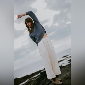 Jaggery London Delia Jumper in Berry Lassi